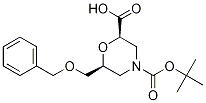 (2R,6s)-6-(benzyloxymethyl)-4-(tert-butoxycarbonyl)morpholine-2-carboxylic acidStructure,1093085-91-6Structure (2R,6s)-6-(benzyloxymethyl)-4-(tert-butoxycarbonyl)morpholine-2-carboxylic acid Structure,1093085-91-6Structure