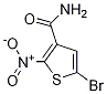 5-溴-2-硝基噻吩-3-羧酰胺结构式_1093878-20-6结构式