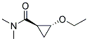 反式-(9ci)-2-乙氧基-N,N-二甲基-环丙烷羧酰胺结构式_109459-24-7结构式