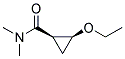 顺式-(9ci)-2-乙氧基-N,N-二甲基-环丙烷羧酰胺结构式_109459-25-8结构式
