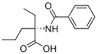 n-苯甲酰基-2-乙基正缬氨酸结构式_109477-72-7结构式