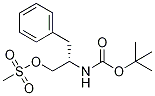 S)-2-(叔丁氧羰基氨基)-3-苯基丙基甲烷磺酸盐结构式_109687-66-3结构式