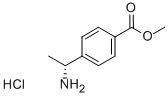 (R)-4-(1-氨基-乙基)-苯甲酸甲酯盐酸盐结构式_1097196-96-7结构式