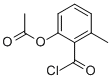 (9ci)-2-(乙酰基氧基)-6-甲基-苯甲酰氯结构式_109987-15-7结构式