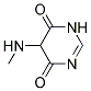 (9ci)-5-(甲基氨基)-4,6(1H,5h)-嘧啶二酮结构式_111129-63-6结构式