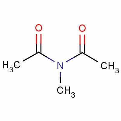 N-甲基二乙酰胺结构式_1113-68-4结构式