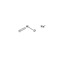 偏铝酸钠结构式_11138-49-1结构式
