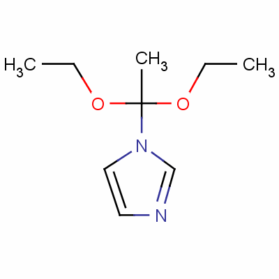1-(1,1-二乙氧基乙基)咪唑结构式_111456-84-9结构式