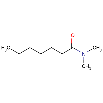 N,N-二甲基庚酰胺结构式_1115-96-4结构式