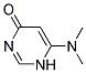 (9ci)-6-(二甲基氨基)-4(1H)-嘧啶酮结构式_1124-21-6结构式