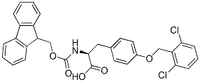 Fmoc-L-Tyr(2,6-Cl2-Bzl)-OH结构式_112402-12-7结构式