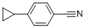 4-环丙基苯甲腈结构式_1126-27-8结构式
