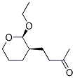 顺式-(9ci)-4-(2-乙氧基四氢-2H-吡喃-3-基)-2-丁酮结构式_112698-06-3结构式