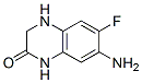 (9ci)-7-氨基-6-氟-3,4-二氢-2(1H)-喹噁啉酮结构式_112748-07-9结构式