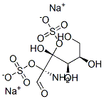 D-葡萄糖胺-2,3-二硫酸盐,二钠盐结构式_112898-34-7结构式