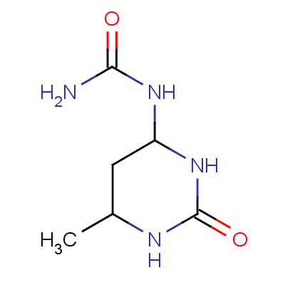 n-(六氢-6-甲基-2-氧代-4-嘧啶)-脲结构式_1129-42-6结构式