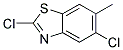 (9ci)-2,5-二氯-6-甲基-苯并噻唑结构式_113072-25-6结构式