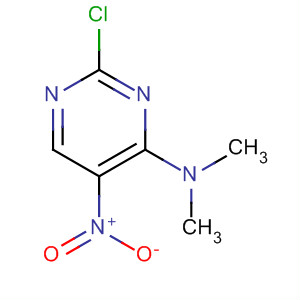 (2-氯-5-硝基-嘧啶-4-基)-二甲基-胺结构式_1131-14-2结构式