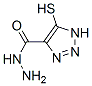 (9ci)-5-疏基-1H-1,2,3-噻唑-4-羧酸肼结构式_113137-62-5结构式