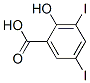 3,5-Di-iodo salicylic acidStructure,1133-91-5Structure 3,5-Di-iodo salicylic acid Structure,1133-91-5Structure