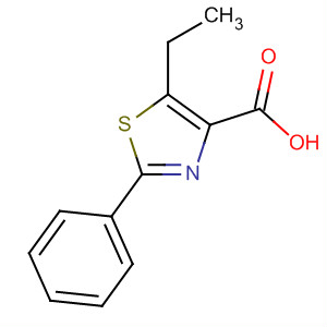5-乙基-2-苯基-4-噻唑羧酸结构式_113366-61-3结构式