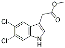 5,6-二氯-3-吲哚乙酸甲酯结构式_113537-13-6结构式
