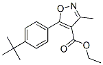 (9ci)-5-[4-(1,1-二甲基乙基)苯基]-3-甲基-4-异噁唑羧酸乙酯结构式_113841-86-4结构式