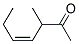 (z)-(9ci)-3-甲基-4-庚烯-2-酮结构式_113858-57-4结构式