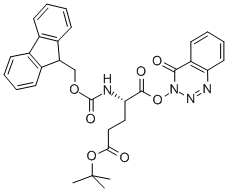 Fmoc-Glu(OBut)-ODhbt结构式_114119-86-7结构式