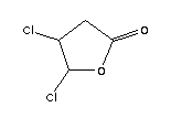 (9ci)-4,5-二氯二氢-2(3H)-呋喃酮结构式_114434-99-0结构式
