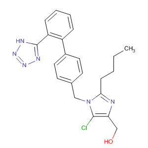 氯沙坦杂质C结构式_114799-13-2结构式