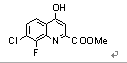 7-氯-8-氟-4-羟基喹啉-2-羧酸甲酯结构式_1150164-88-7结构式