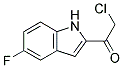 (9ci)-2-氯-1-(5-氟-1H-吲哚-2-基)-乙酮结构式_115027-02-6结构式