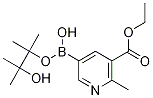 5-(乙氧基羰基)-6-甲基吡啶-3-硼酸频那醇酯结构式_1150561-58-2结构式