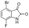 4-Bromo-7-fluoroisatinStructure,1153535-26-2Structure 4-Bromo-7-fluoroisatin Structure,1153535-26-2Structure