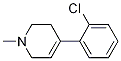 4-(2-氯苯基)-1-甲基-1,2,3,6-四氢吡啶结构式_115900-05-5结构式