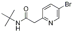 N-叔丁基-2-(5-溴吡啶-2-基)乙酰胺结构式_1159000-89-1结构式