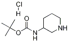 3-叔丁氧基羰基氨基哌啶盐酸盐结构式_1159823-00-3结构式