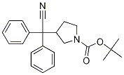 2,2-二苯基 2-(1-Boc-3-吡咯烷)乙腈结构式_1159977-31-7结构式