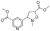 N-甲基-3-[3-(5-甲氧基羰基吡啶)-5-异噁唑羧酸甲酯结构式_1159977-50-0结构式