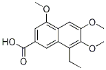 8-乙基-4,6,7-三甲氧基-2-萘羧酸结构式_1160440-65-2结构式