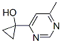 (9ci)-1-(6-甲基-4-嘧啶)-环丙醇结构式_116186-31-3结构式