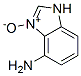 (9ci)-3-氧化物1H-苯并咪唑-4-胺结构式_116423-93-9结构式