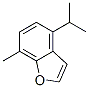 Benzofuran, 7-methyl-4-(1-methylethyl)-(9ci) Structure,116496-19-6Structure