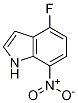 4-氟-7-硝基吲哚结构式_1167056-95-2结构式