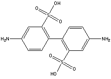 Benzidine-2,2-disulphonic acid Structure,117-61-3Structure
