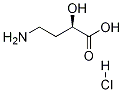 (R)-4-氨基-2-羟基丁酸盐酸盐结构式_117173-81-6结构式