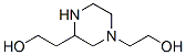 1,3-Piperazinediethanol(9ci)Structure,117186-75-1Structure 1,3-Piperazinediethanol(9ci) Structure,117186-75-1Structure