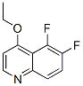 (9CI)-4-乙氧基-5,6-二氟喹啉结构式_117201-02-2结构式