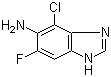 (9ci)-4-氯-6-氟-1H-苯并咪唑-5-胺结构式_117275-51-1结构式